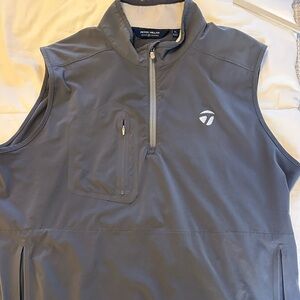 Peter Millar x TaylorMade Gray Men's Vest